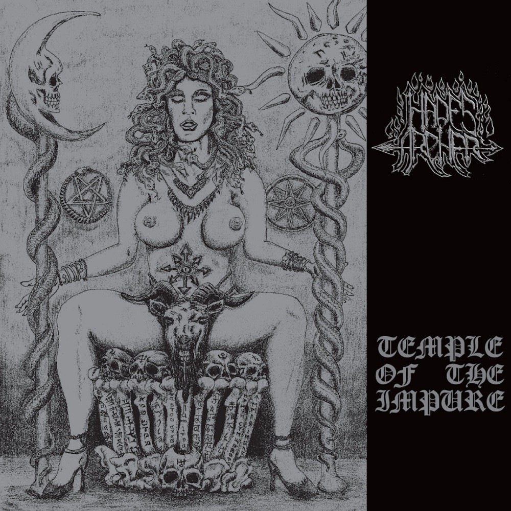 Hades Archer - Temple of the Impure (2017) Cover