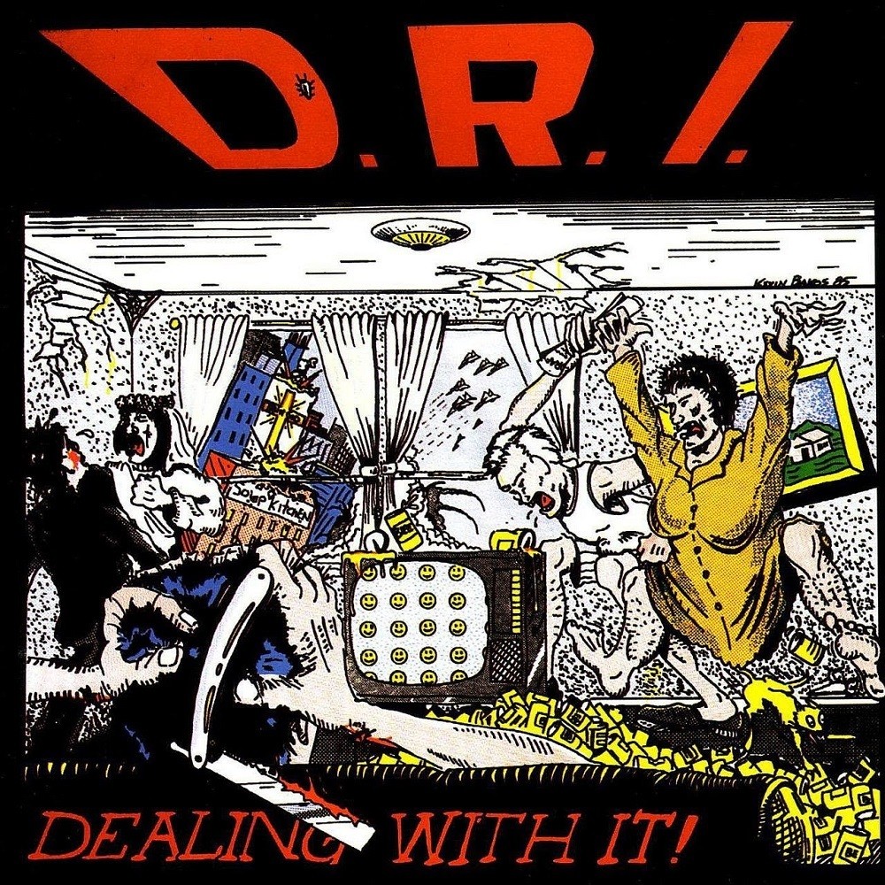 D.R.I. - Dealing With It! (1985) Cover