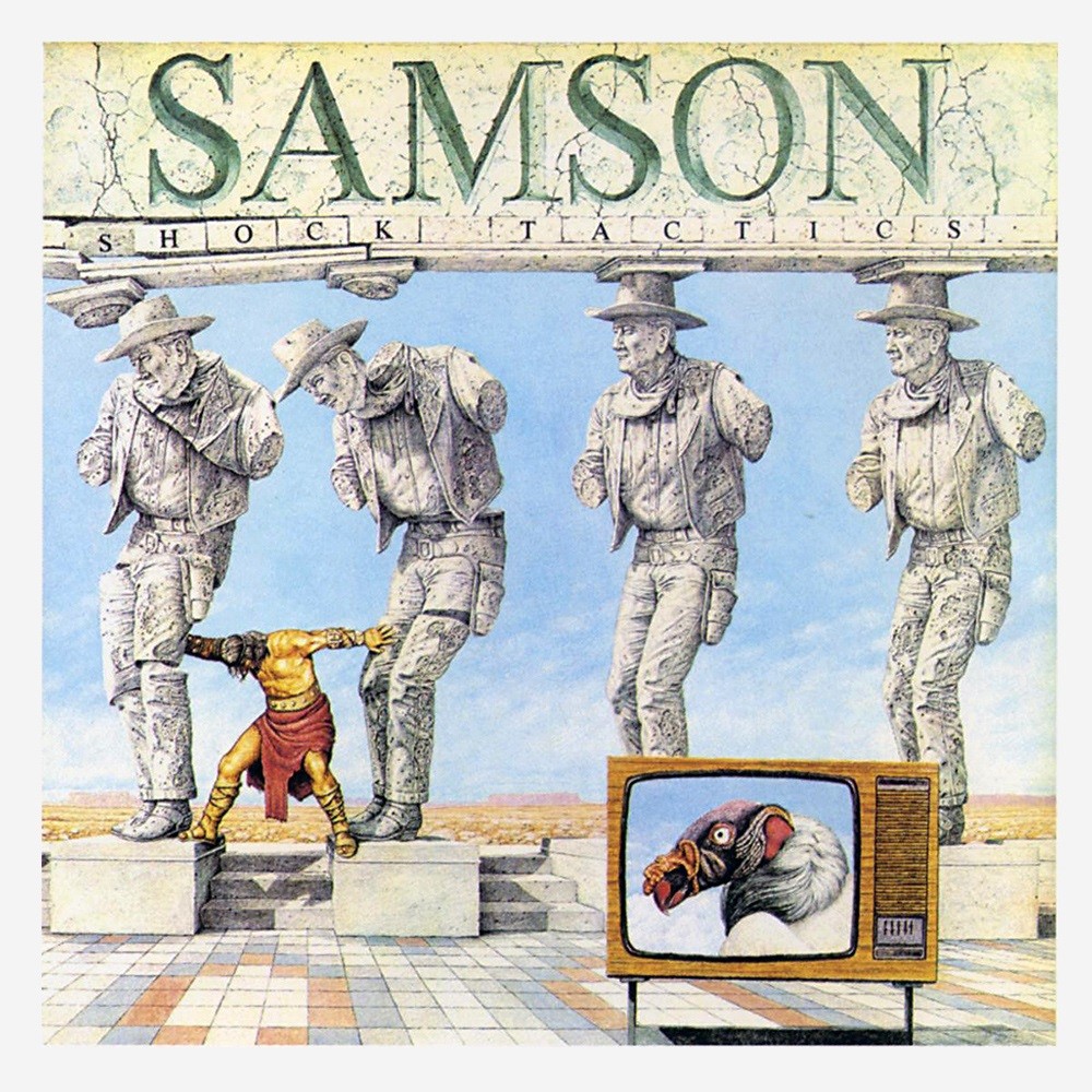 Samson - Shock Tactics (1981) Cover