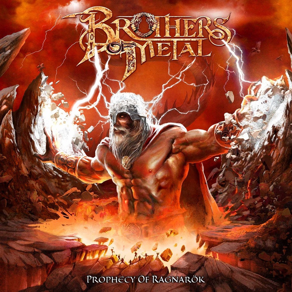 Brothers of Metal - Prophecy of Ragnarök (2017) Cover