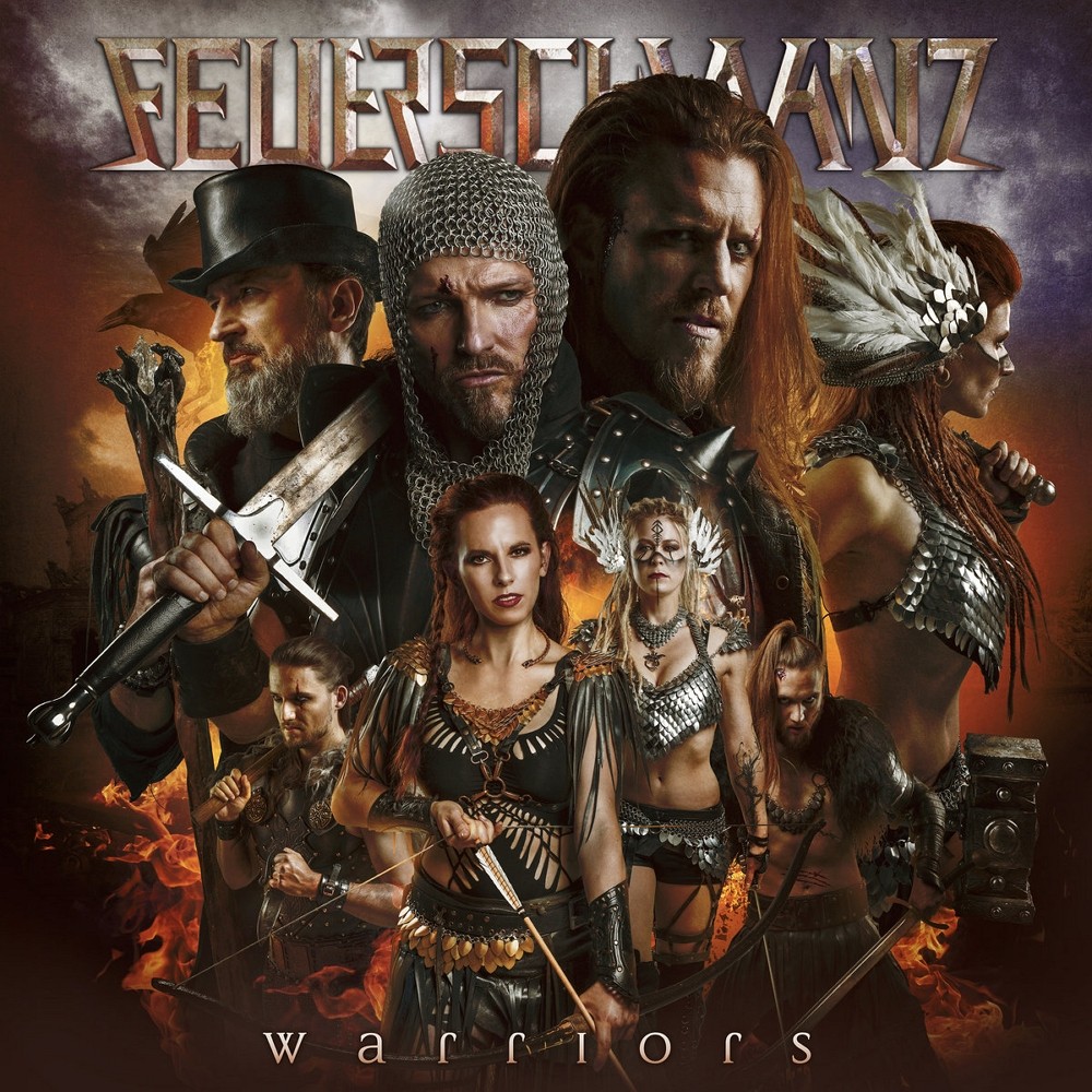 Feuerschwanz - Warriors (2024) Cover