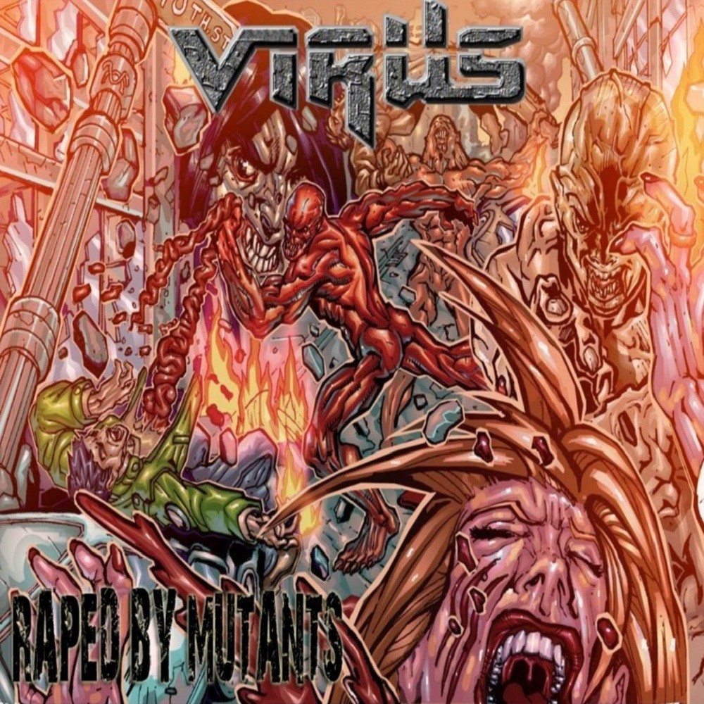 Virus - Raped by Mutants (2009) Cover