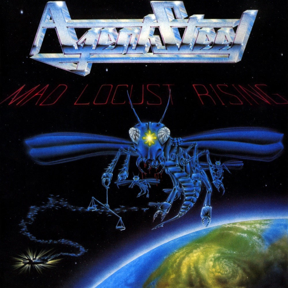 Agent Steel - Mad Locust Rising (1986) Cover