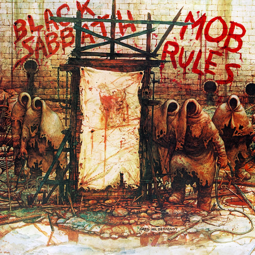 Black Sabbath - Mob Rules (1981) Cover