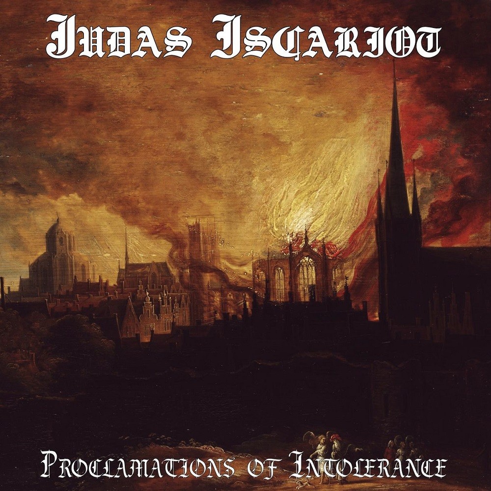 Judas Iscariot - Proclamations of Intolerance (2018) Cover