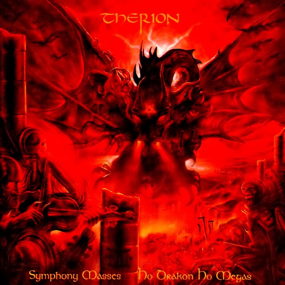 Therion - Symphony Masses: Ho Drakon Ho Megas (1993) Cover