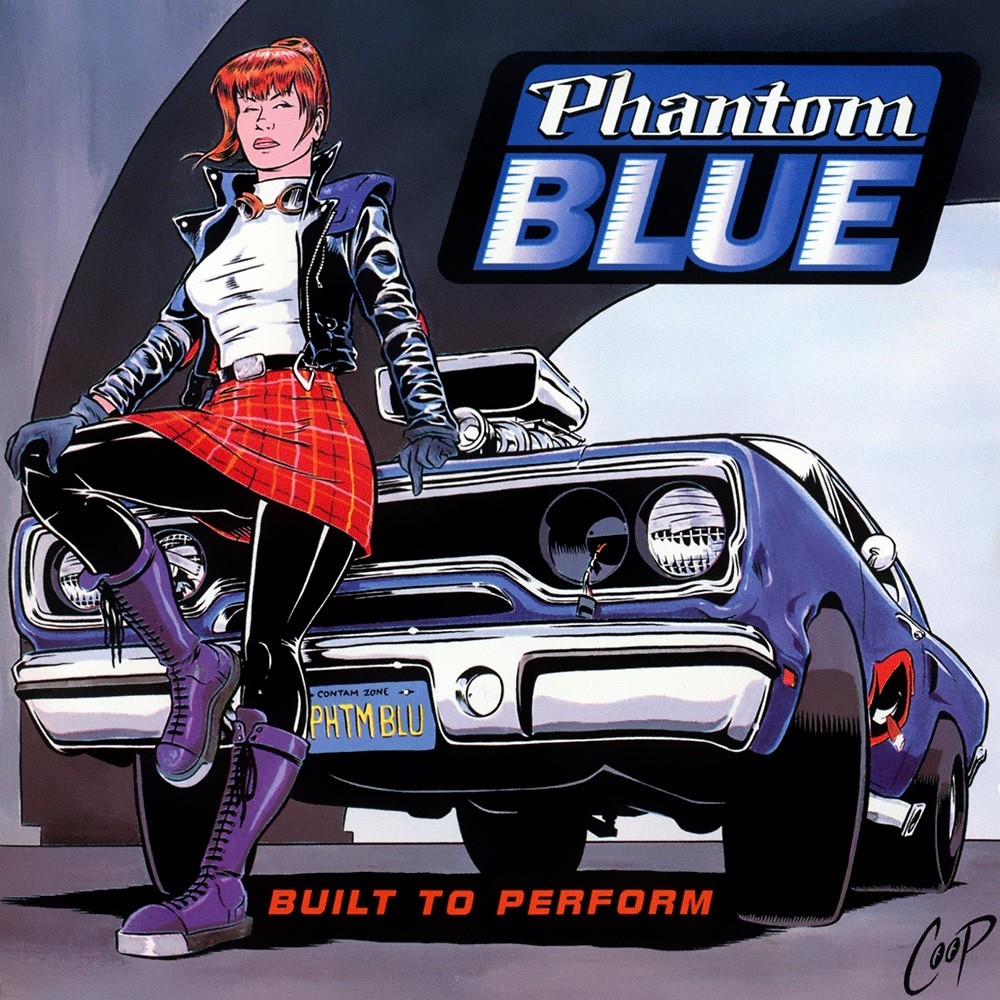 Phantom Blue - Built to Perform (1993) Cover