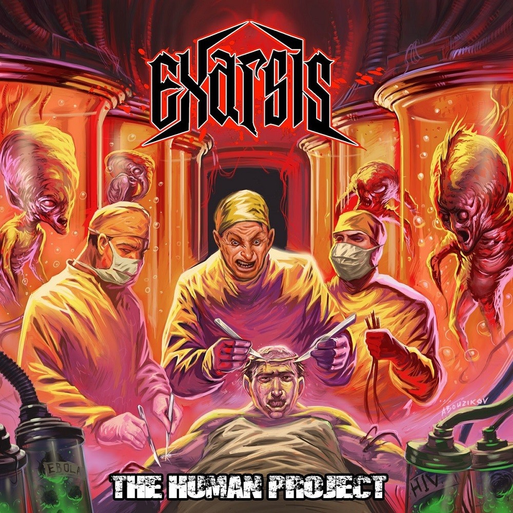 Exarsis - The Human Project (2015) Cover