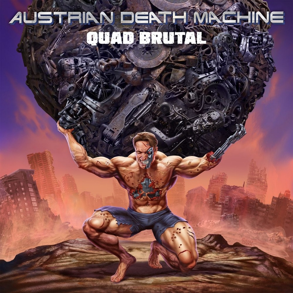 Austrian Death Machine - Quad Brutal (2024) Cover