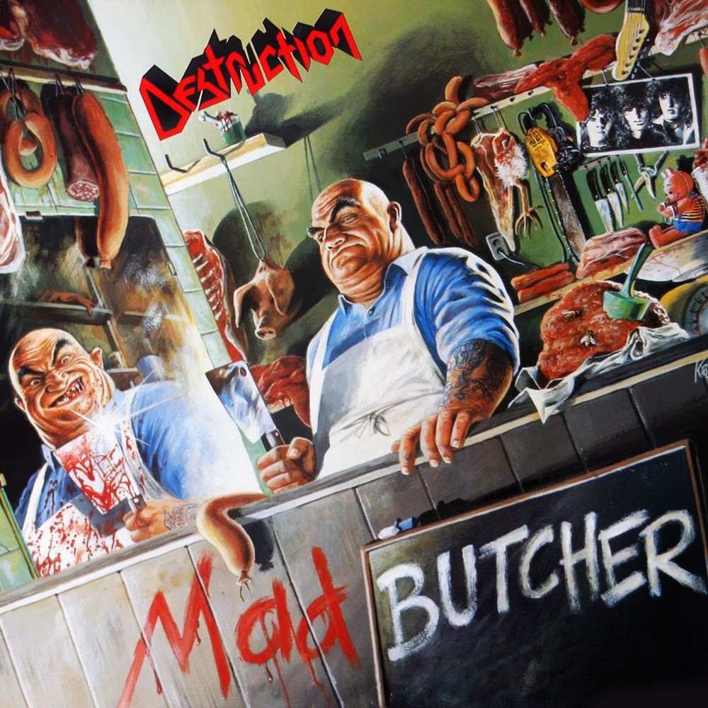 Destruction - Mad Butcher (1987) Cover