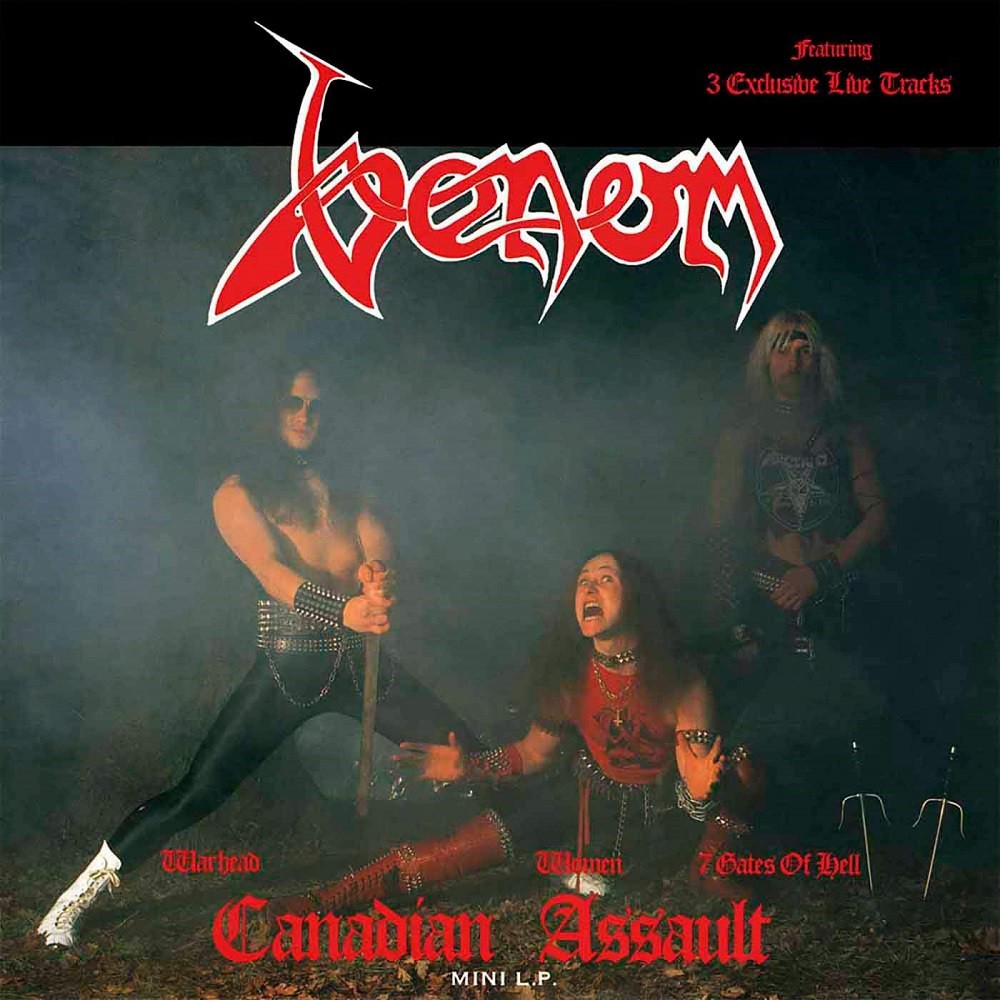 Venom - Canadian Assault (1985) Cover