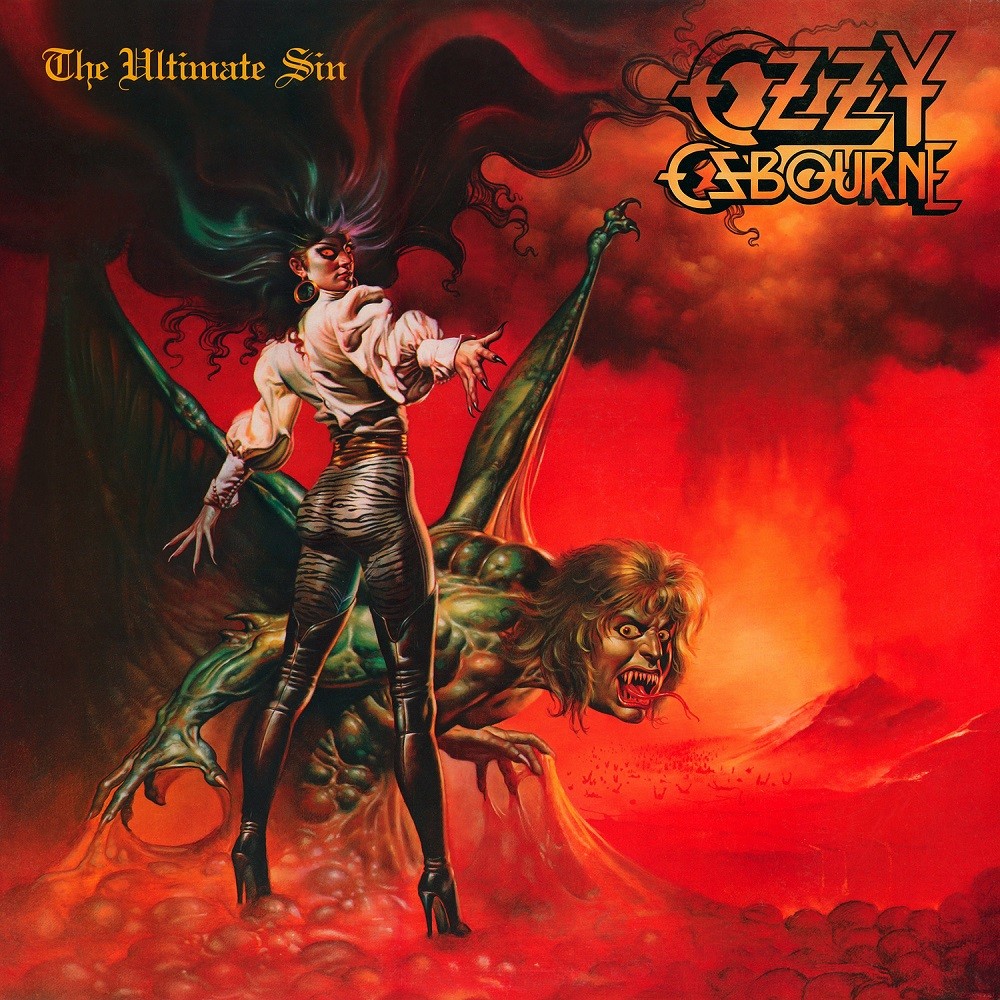 Ozzy Osbourne - The Ultimate Sin (1986) Cover