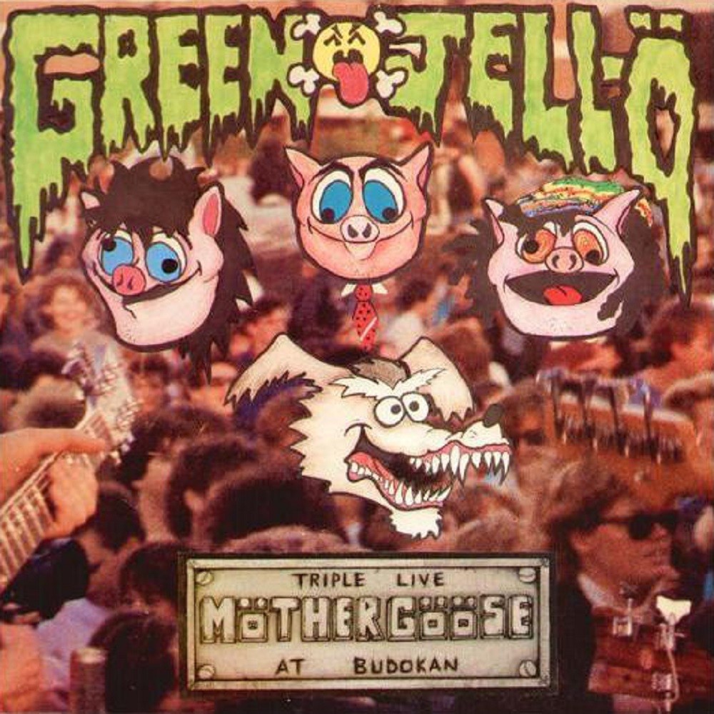 Green Jellÿ - Triple Live Möther Gööse at Budokan (1989) Cover