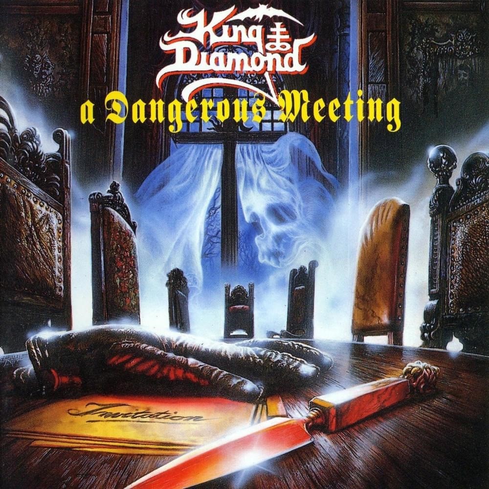 King Diamond / Mercyful Fate - A Dangerous Meeting (1992) Cover