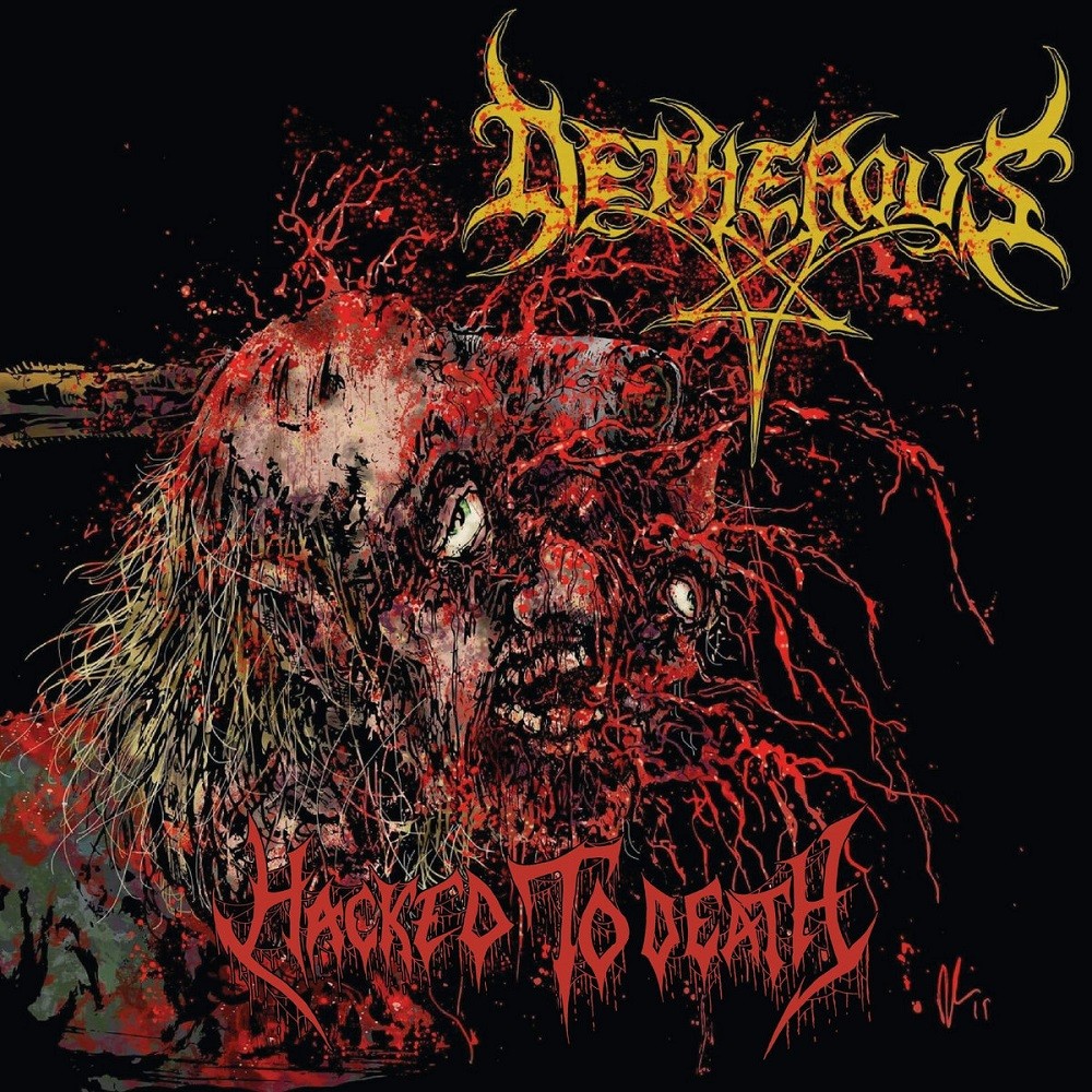 Detherous - Hacked to Death (2019) Cover