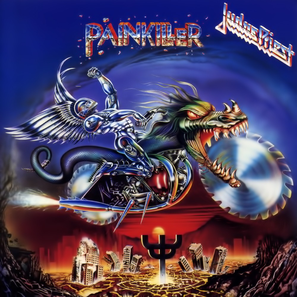 Judas Priest - Painkiller (1990) Cover