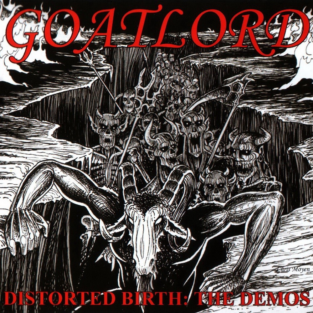 Goatlord - Distorted Birth: The Demos (2003) Cover