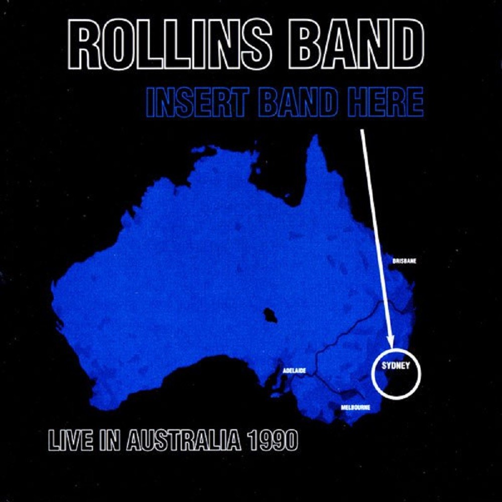 Rollins Band - Insert Band Here: Live in Australia 1990 (1999) Cover