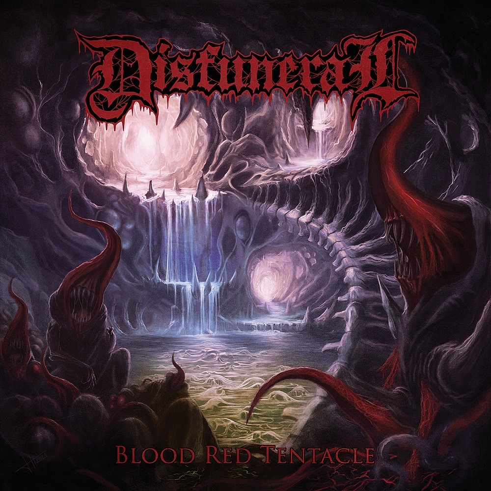 Disfuneral - Blood Red Tentacle (2022) Cover
