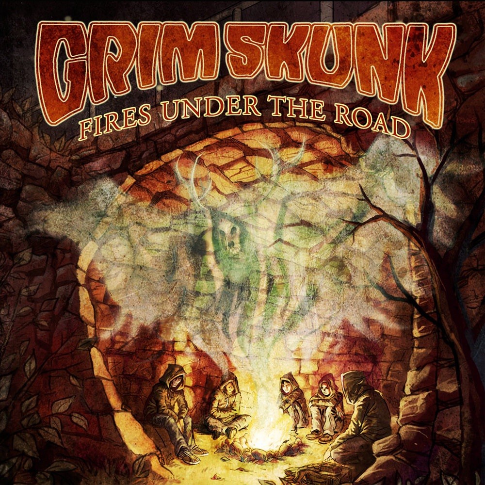 GrimSkunk - Fires Under the Road (2006) Cover