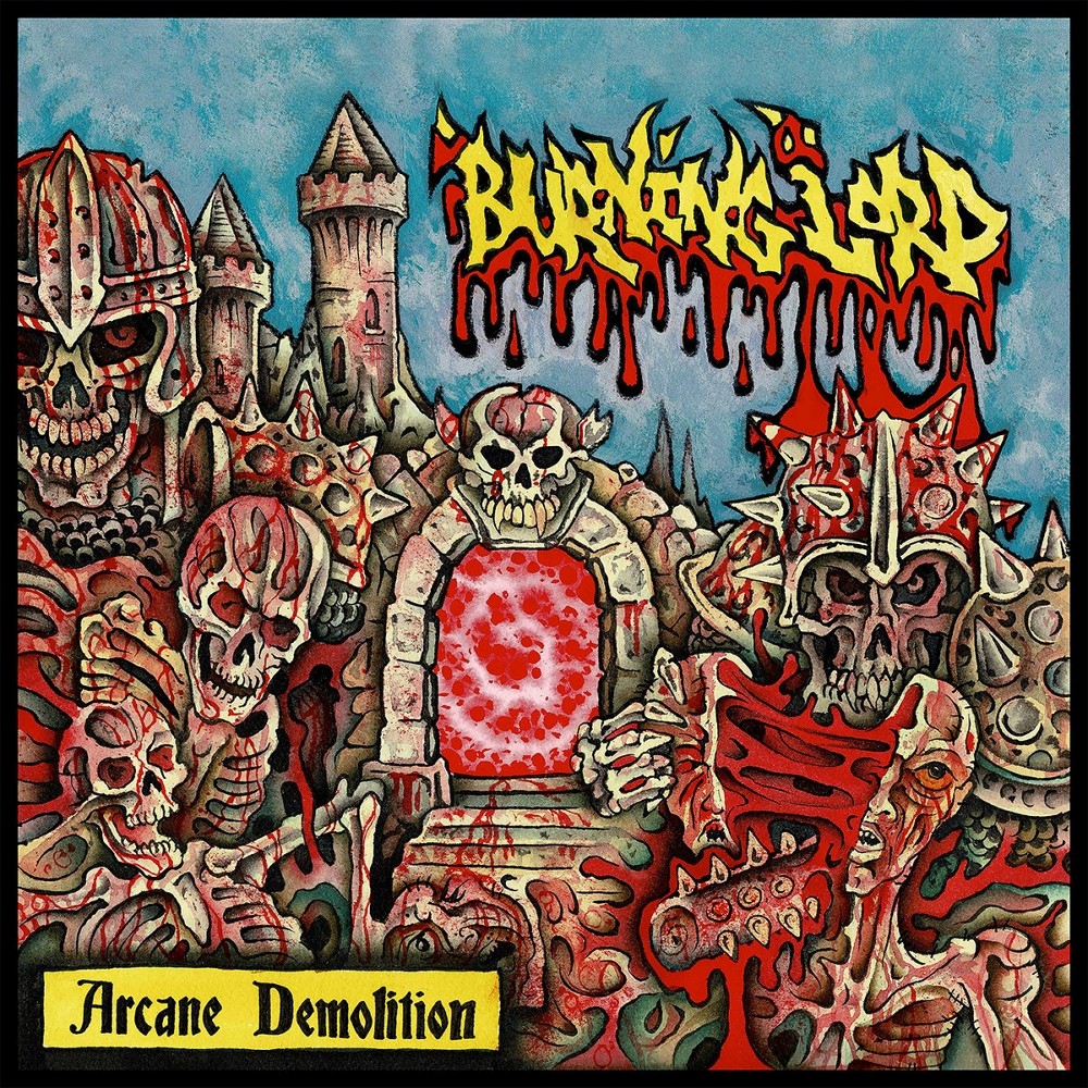 Burning Lord - Arcane Demolition (2024) Cover