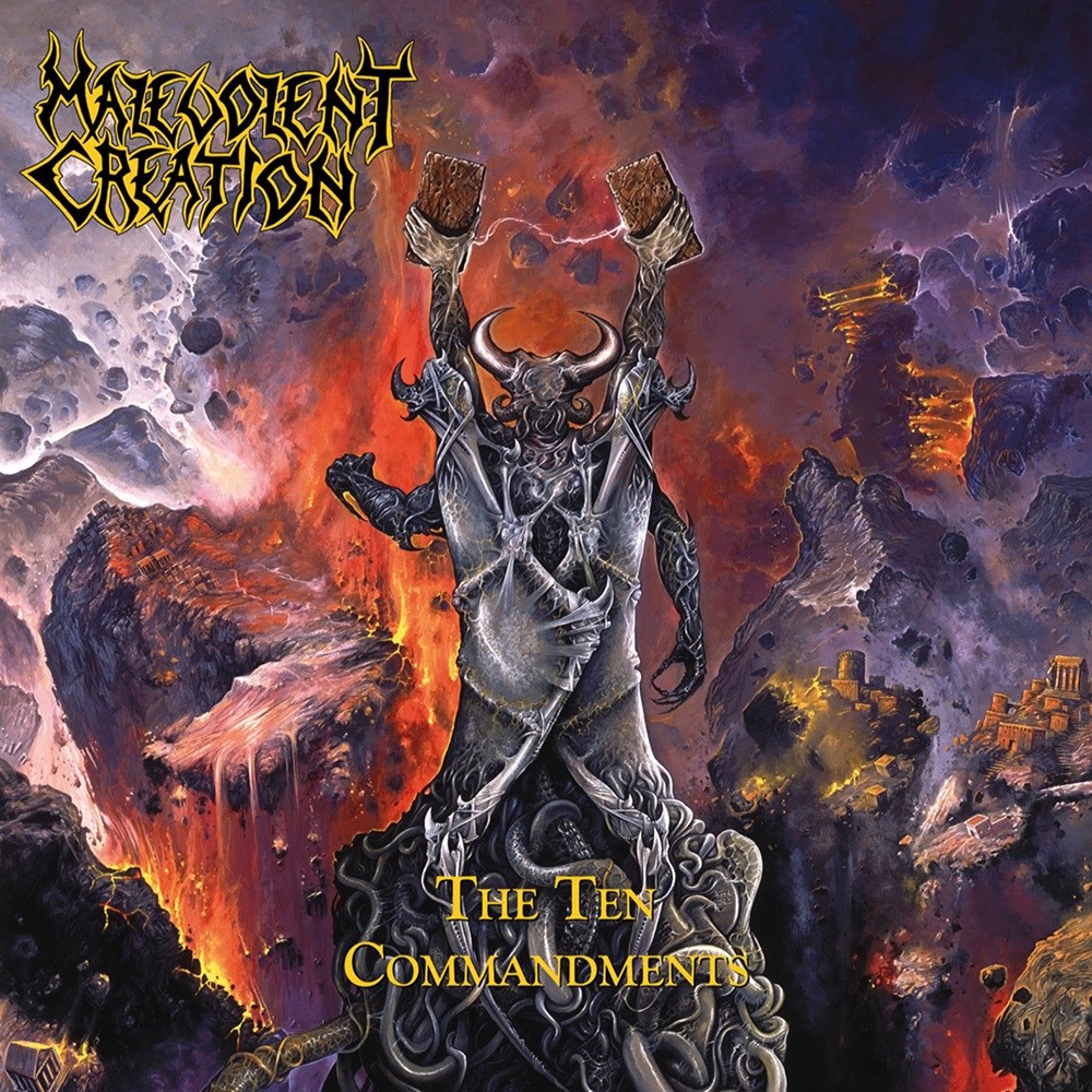 Malevolent Creation - The Ten Commandments (1991) Cover