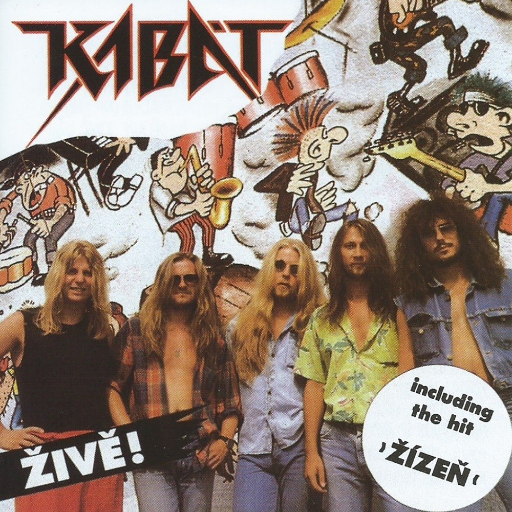 Kabát - Živě! (1992) Cover