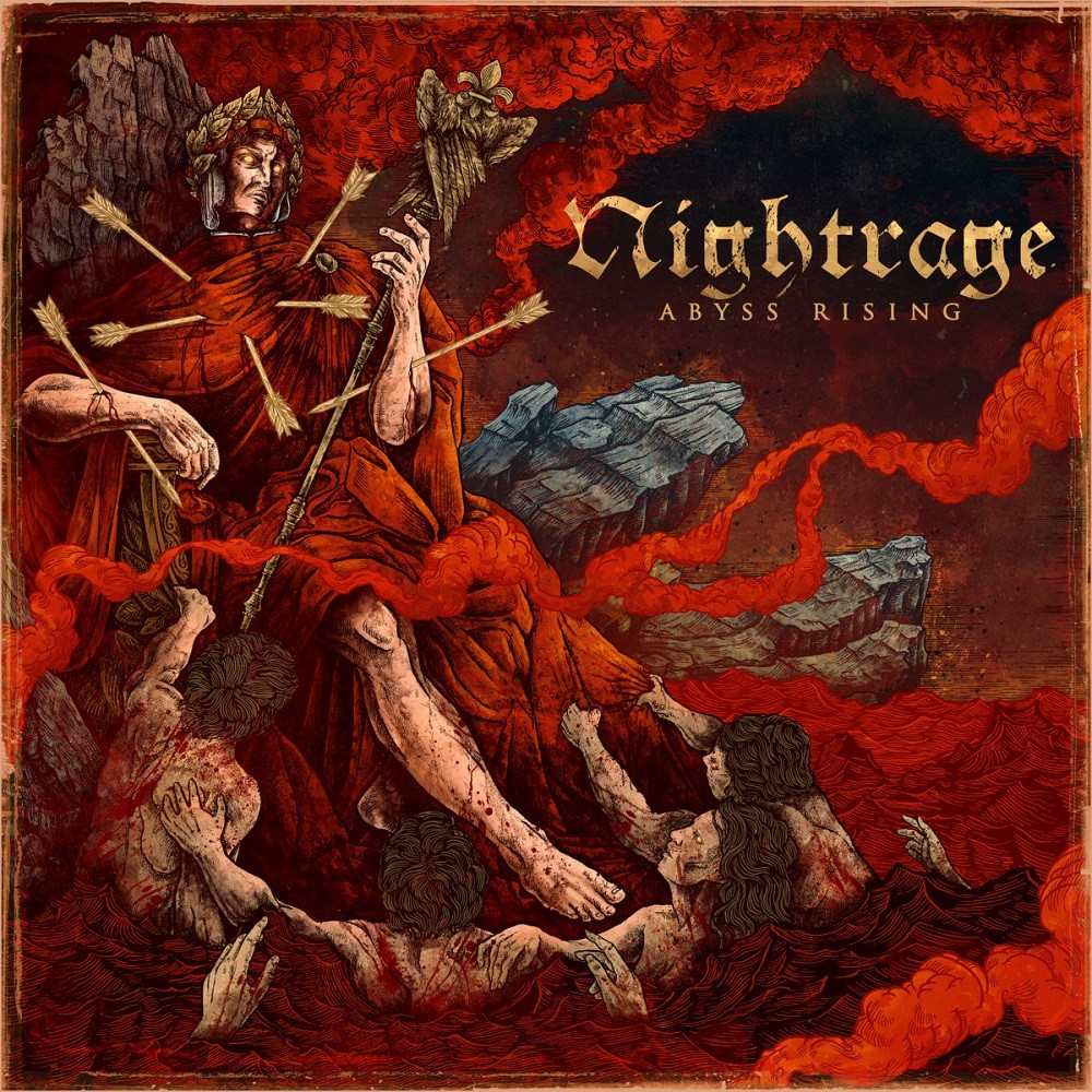 Nightrage - Abyss Rising (2022) Cover