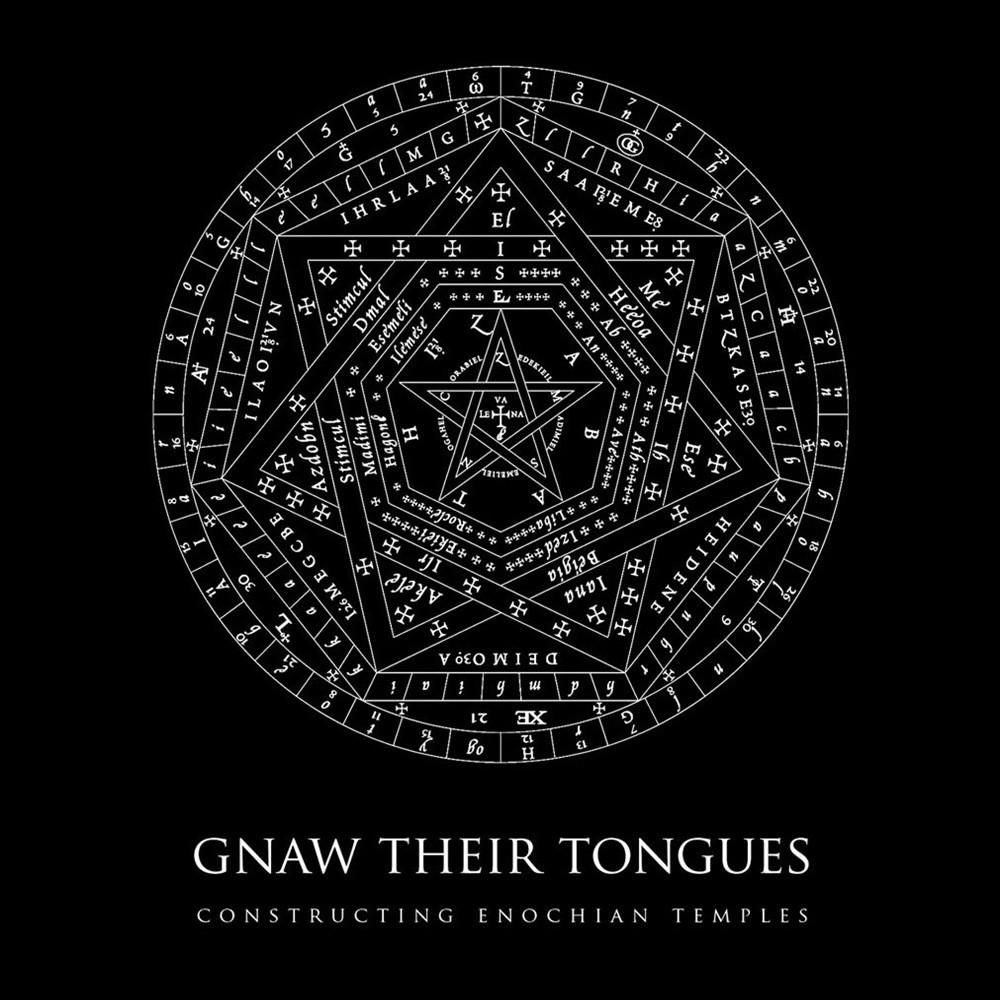 Gnaw Their Tongues / Sick to the Back Teeth - Constructing Enochian Temples / Mary Magdalene (2008) Cover