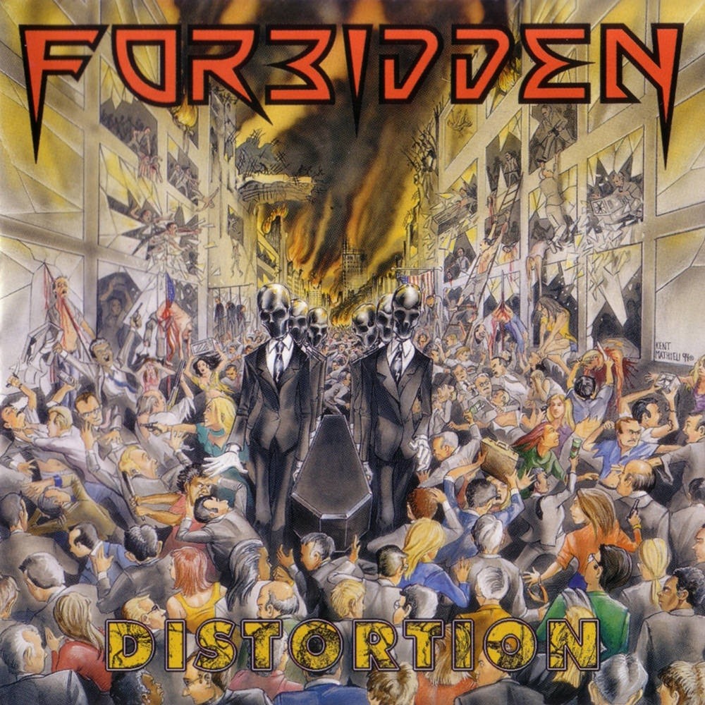 Forbidden - Distortion (1994) Cover