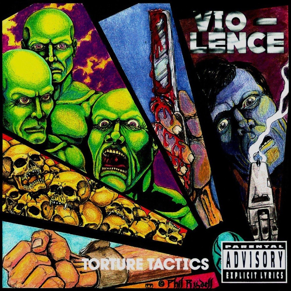 Vio-Lence - Torture Tactics (1991) Cover
