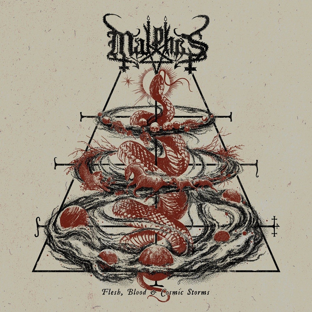 Malphas - Flesh, Blood & Cosmic Storms (2023) Cover