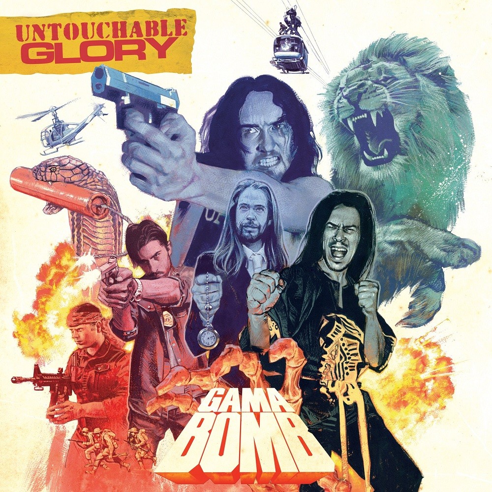 Gama Bomb - Untouchable Glory (2015) Cover