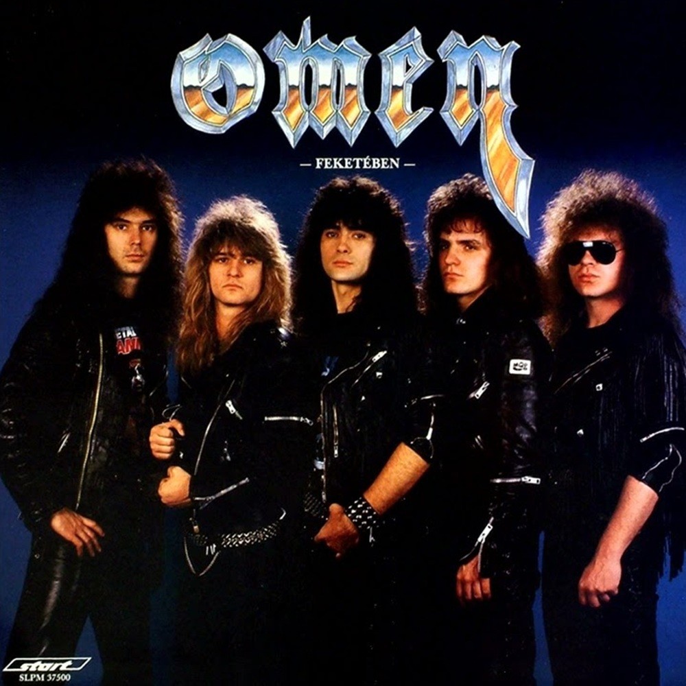 Omen (HUN) - Feketében (1991) Cover