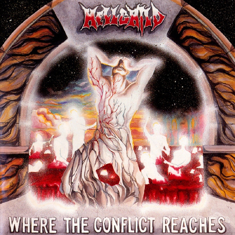 Hellchild - Where the Conflict Reaches (1993) Cover