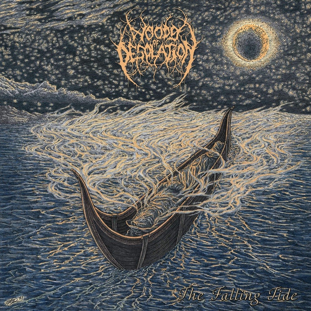 Woods of Desolation - The Falling Tide (2022) Cover