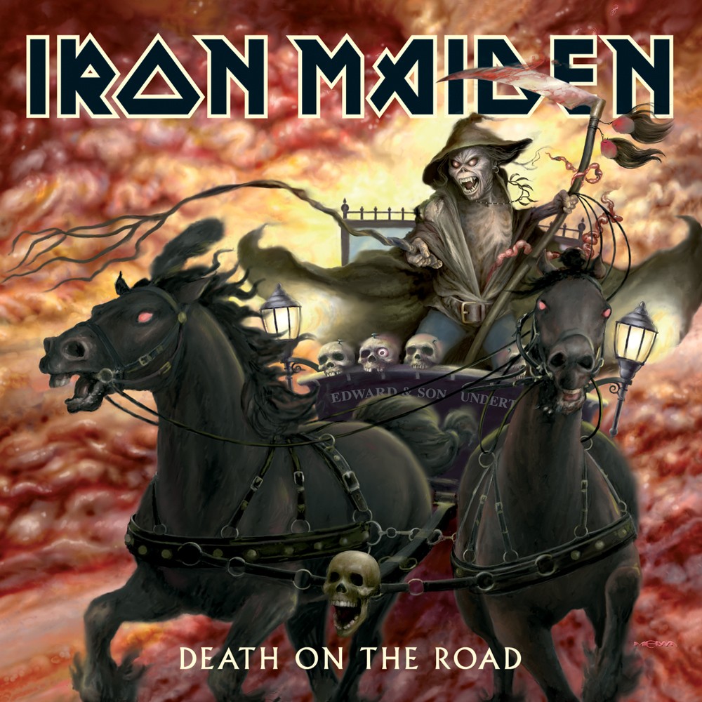 Iron Maiden - Death on the Road (2005) Cover