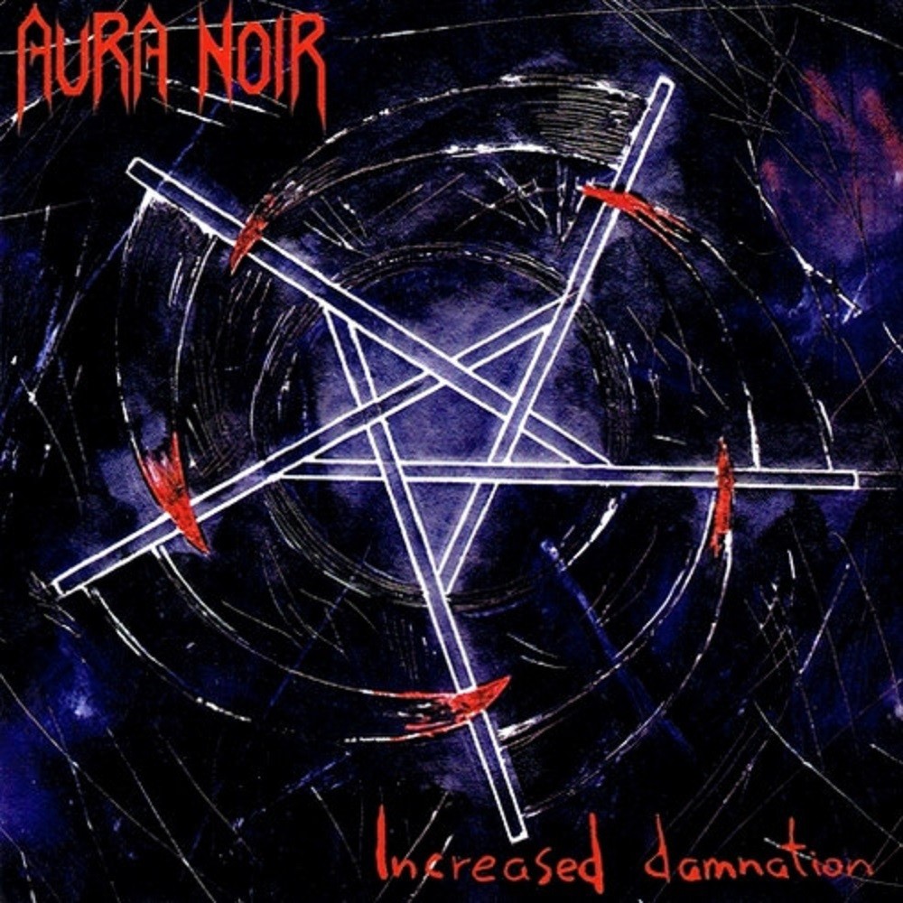Aura Noir - Increased Damnation (2000) Cover