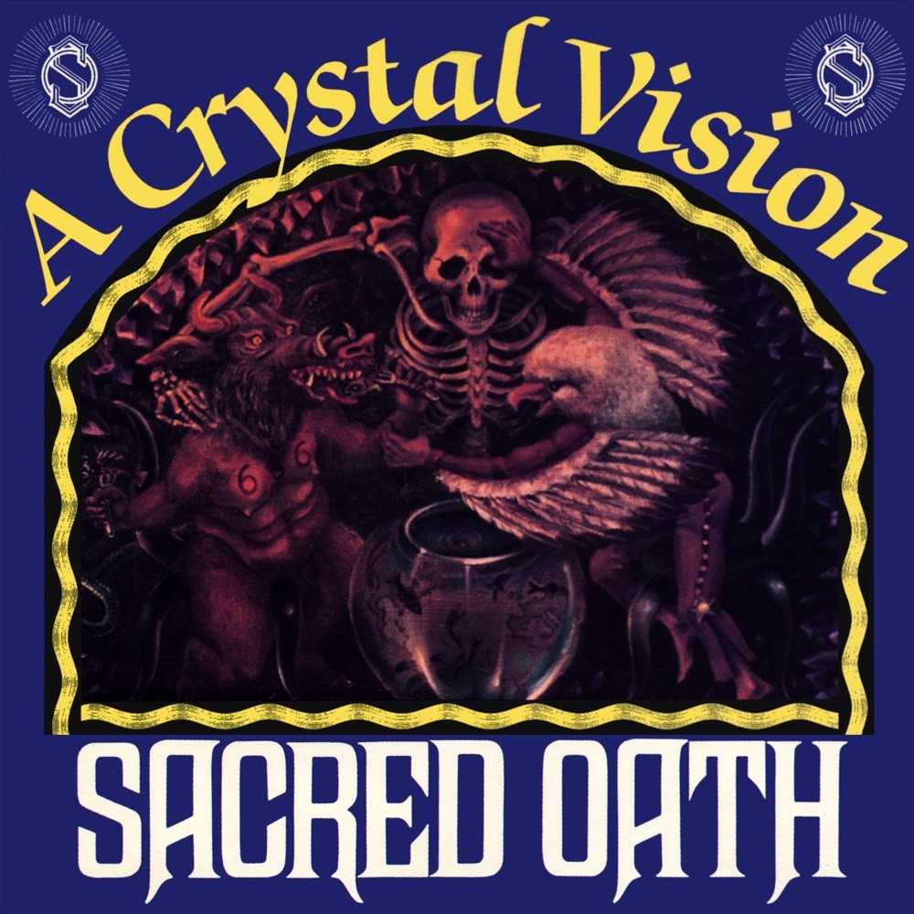 Sacred Oath - A Crystal Vision (1987) Cover