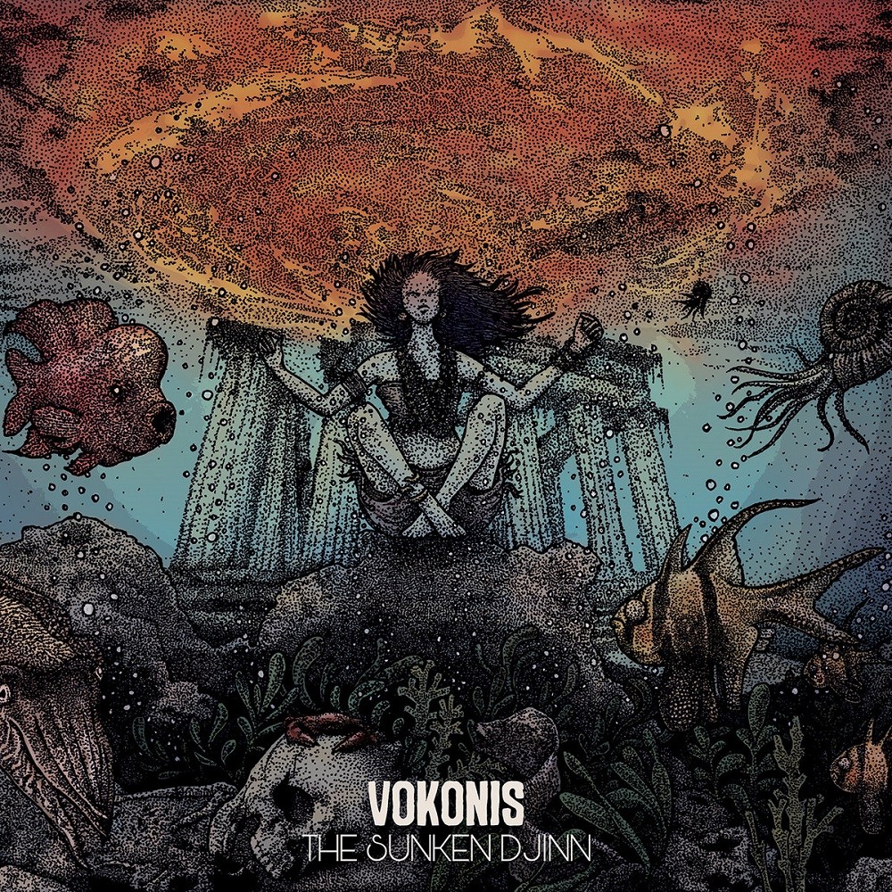 Vokonis - The Sunken Djinn (2017) Cover