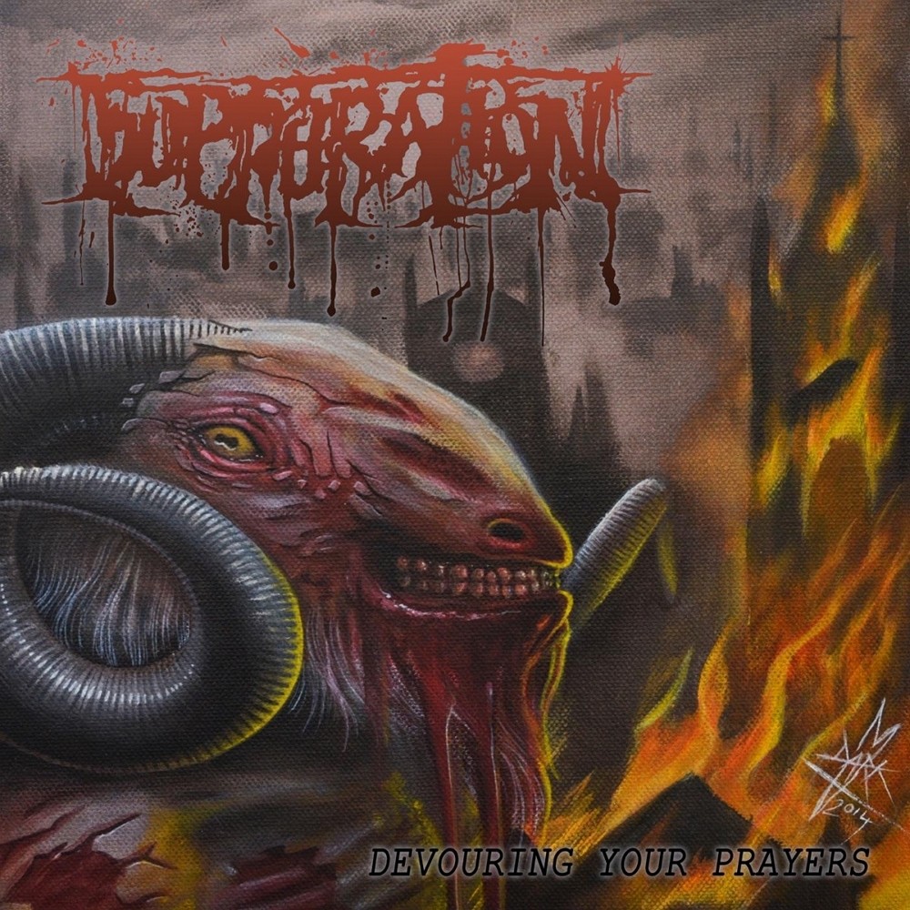 Suppuration - Devouring Your Prayers (2015) Cover