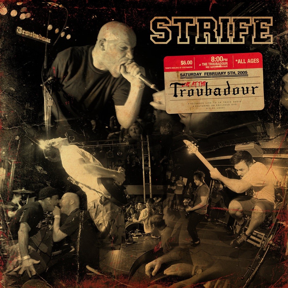 Strife - Live at the Troubadour (2017) Cover