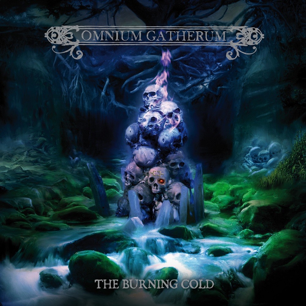 Omnium Gatherum - The Burning Cold (2018) Cover