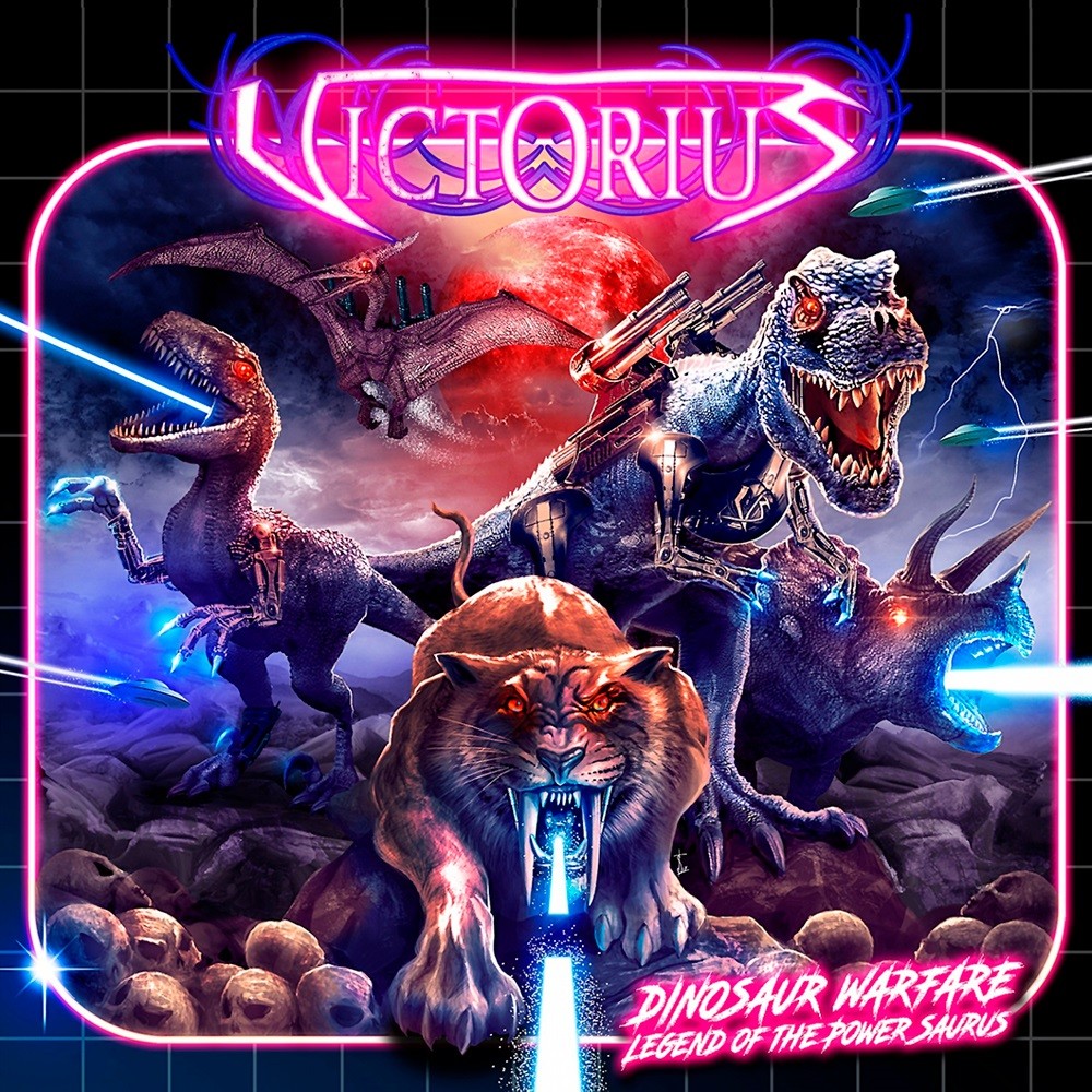 Victorius - Dinosaur Warfare - Legend of the Power Saurus (2018) Cover