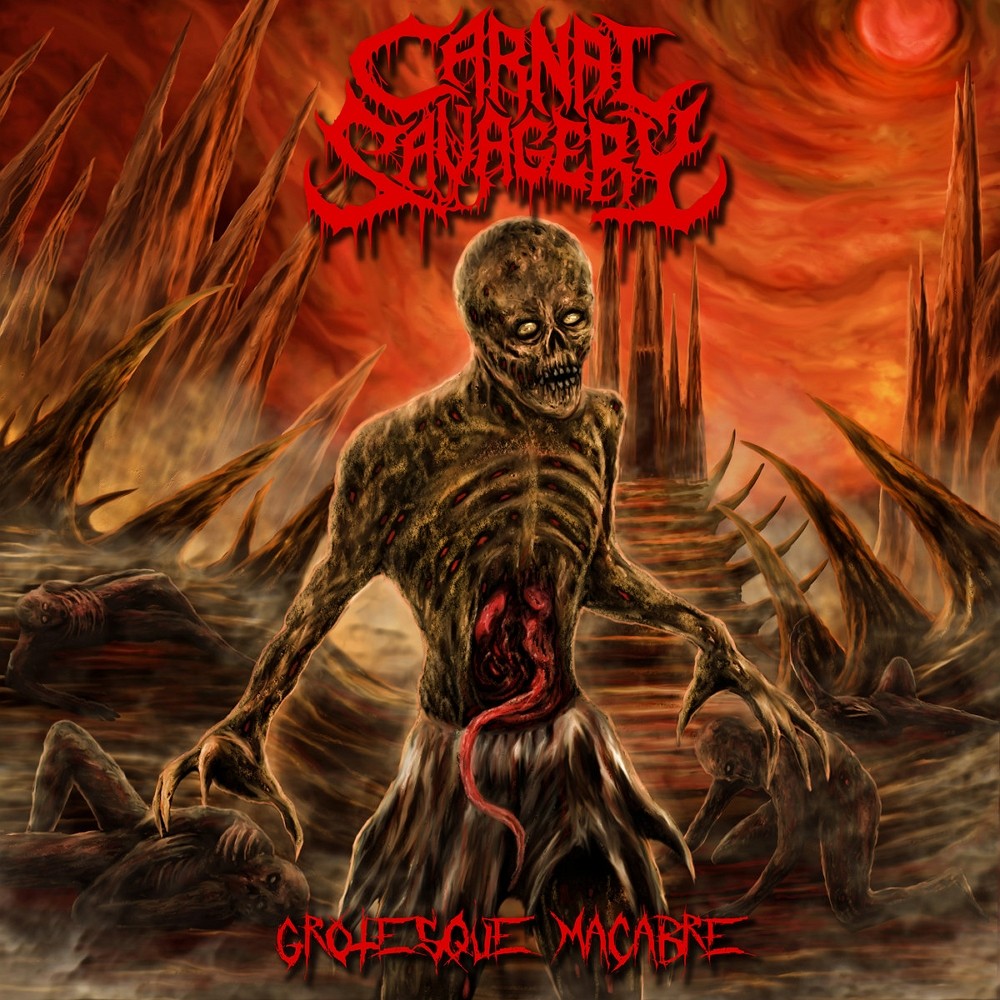 Carnal Savagery - Grotesque Macabre (2020) Cover