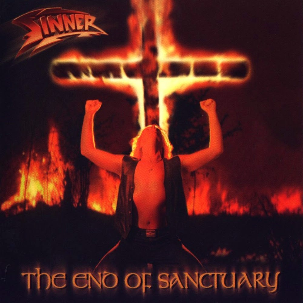 Sinner - The End of Sanctuary (2000) Cover