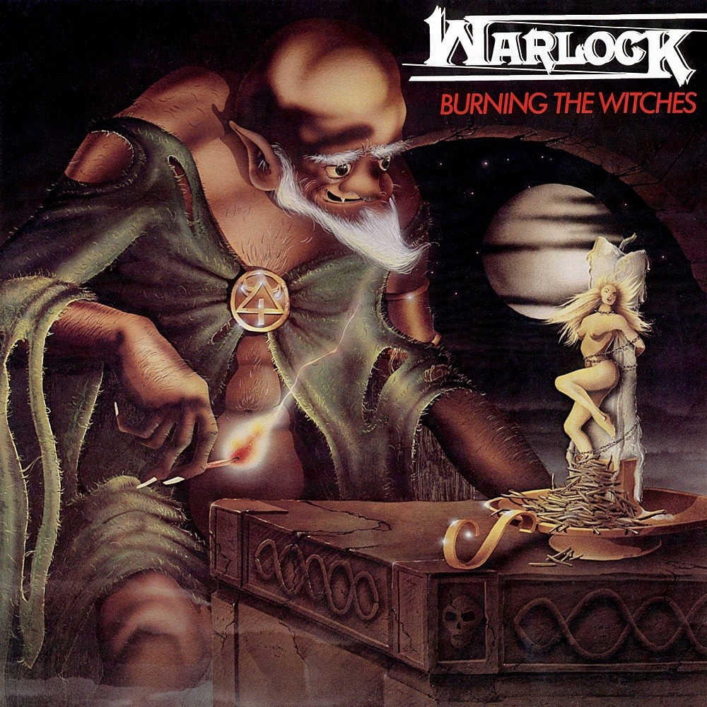 Warlock - Burning the Witches (1984) Cover