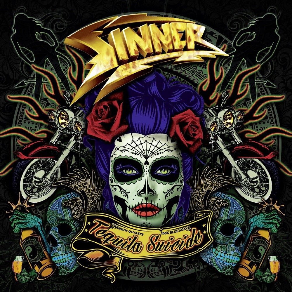 Sinner - Tequila Suicide (2017) Cover