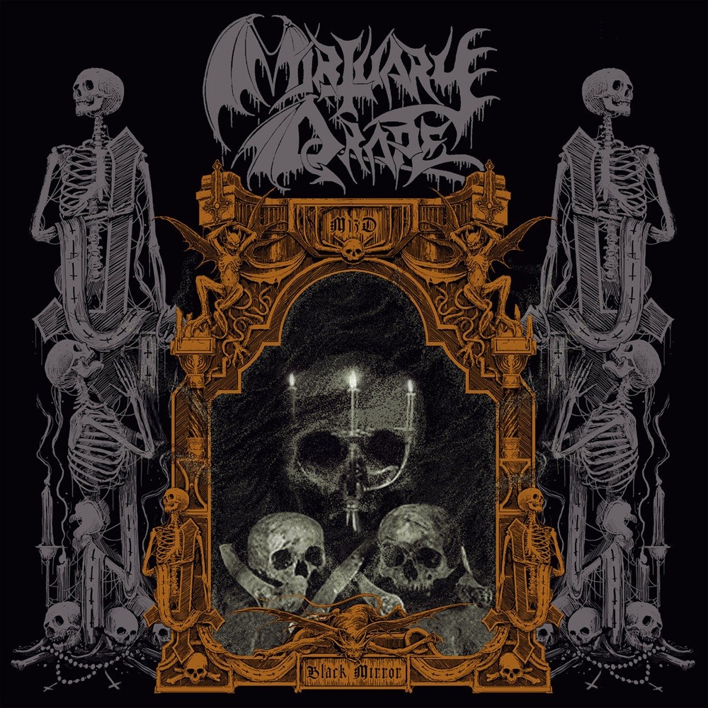 Mortuary Drape - Black Mirror (2023) Cover