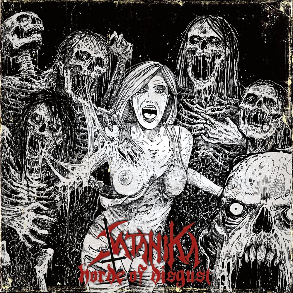 Satanika - Horde of Disgust (2023) Cover